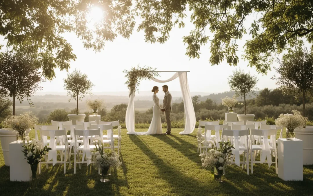 Guía completa para organizar tu boda minimalista: el romance en su forma más pura